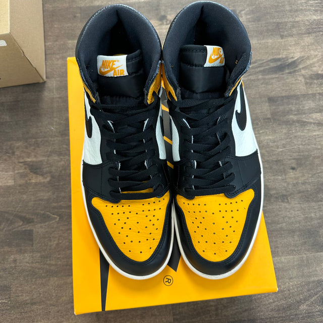 Taxi Yellow Toe Jordan 1 High Retro (USED)