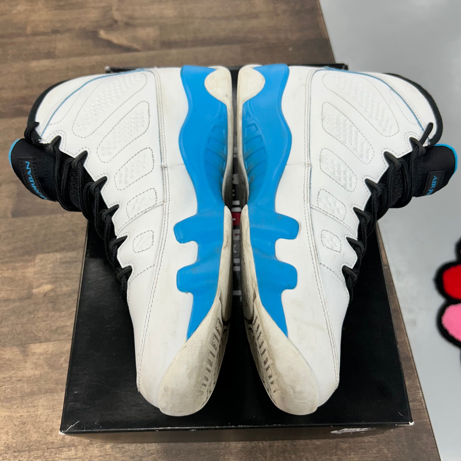 Powder Blue Jordan 9 (USED)