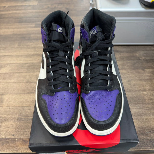 Court Purple Jordan 1 High Retro (USED)