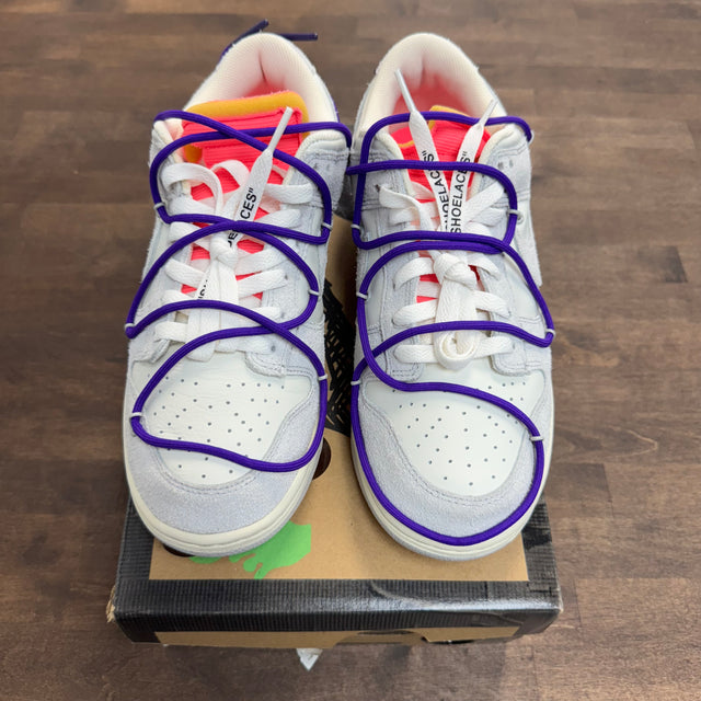Lot 15 of 50 Off-White Dunk Low (Lightly Worn)