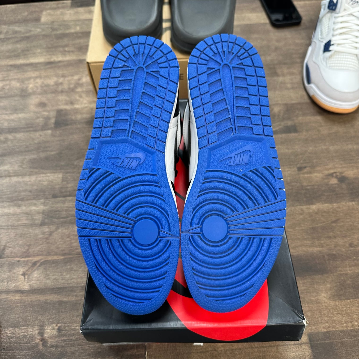 Royal Toe Jordan 1 High (USED)