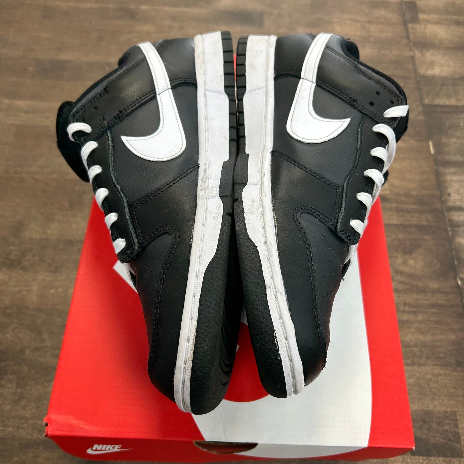 Anthracite Black White Dunk Low (Used, Replacement Box)