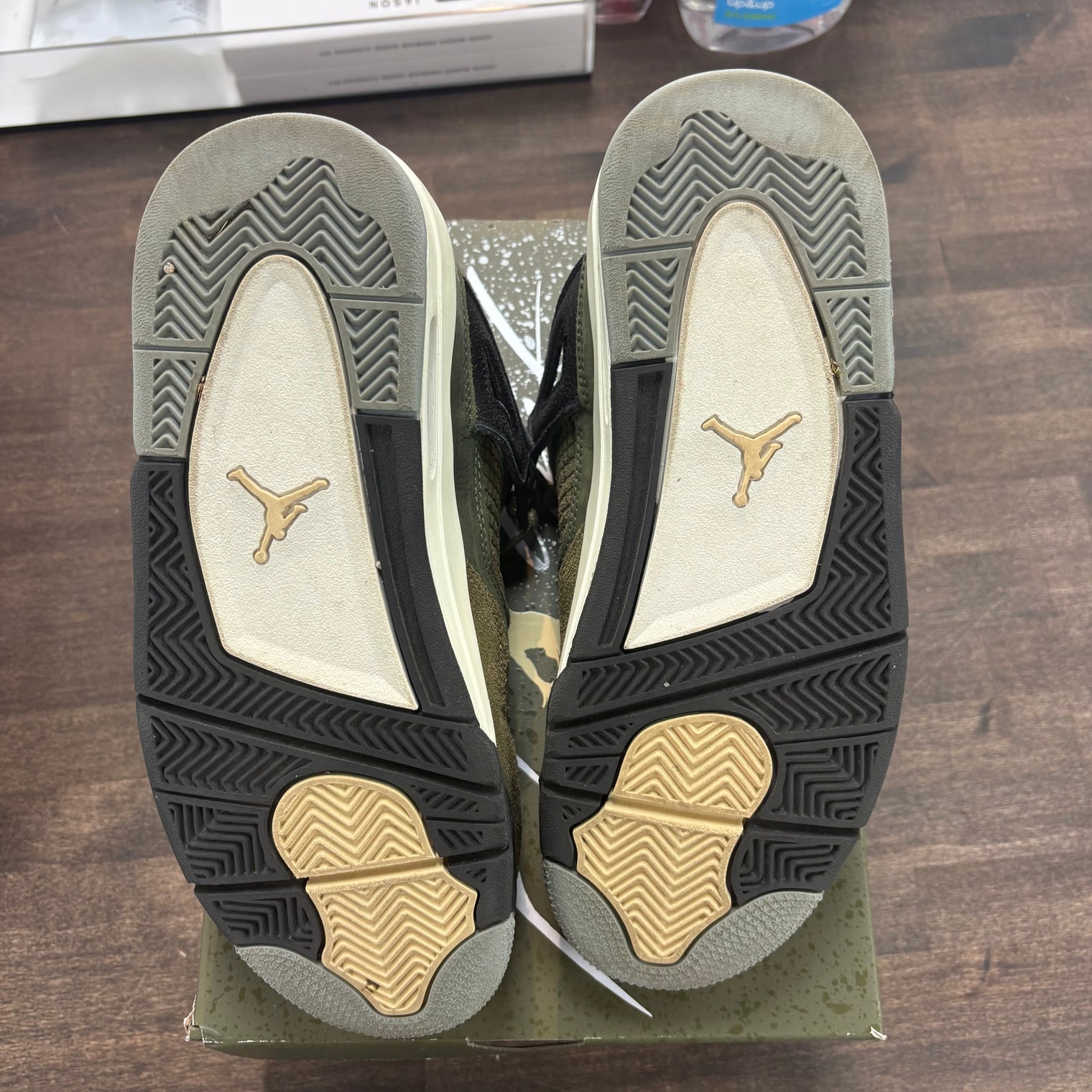 Craft Olive Jordan 4 (GS) (USED)