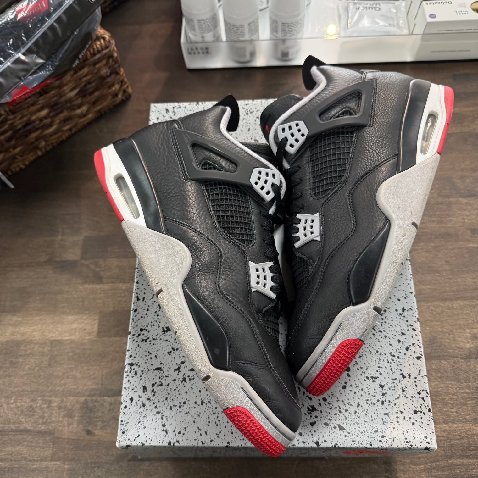 Bred Reimagined Jordan 4 (USED)