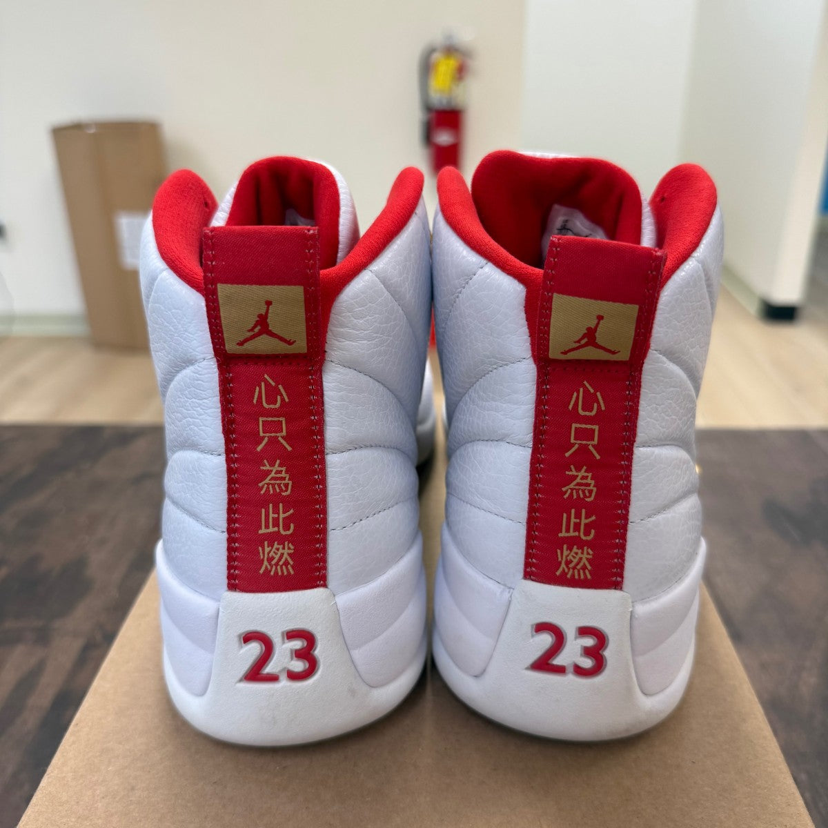 Jordan 12 Retro FIBA (2019) Size 12 (Pre-Owned) - Image 3