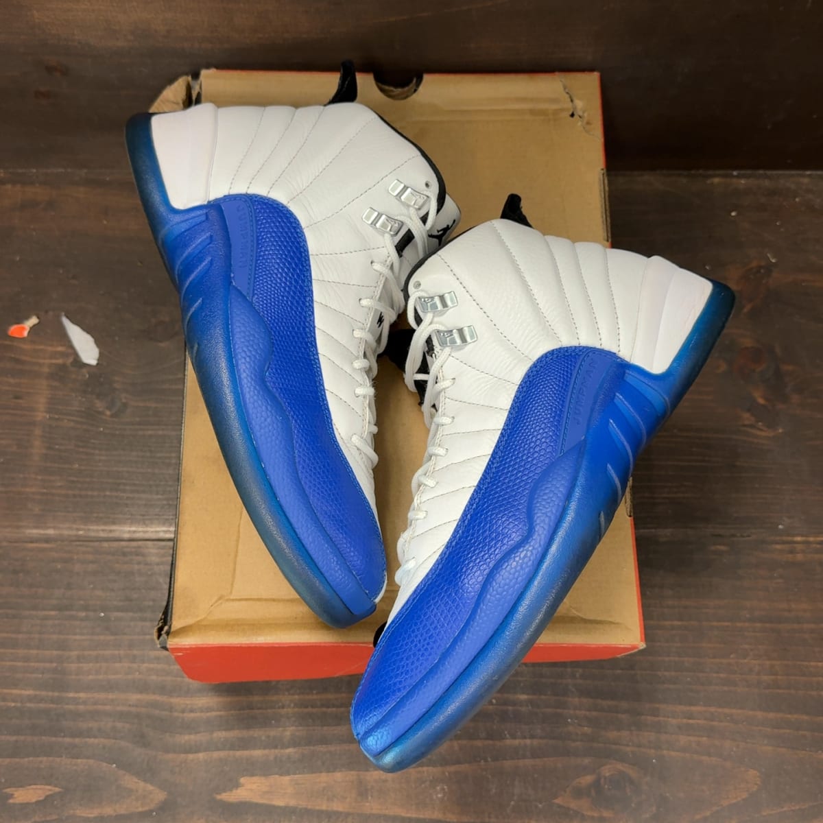 Jordan 12 Retro Blueberry Size 10 (Pre-Owned) - back