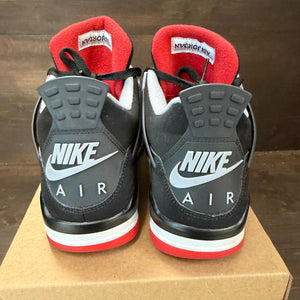 Jordan 4 Retro Bred (2019) Size 9.5 (Pre-Owned) - Image 4