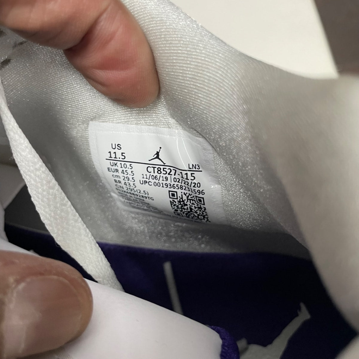 Jordan 4 Retro Metallic Purple - Image 7