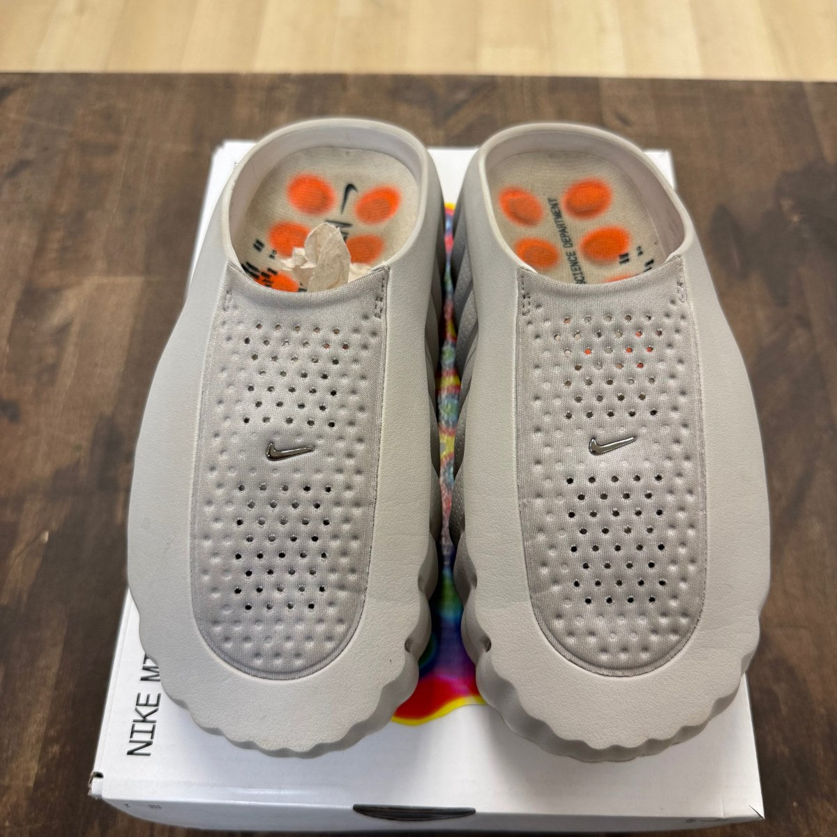 Nike Mind 001 Slide Light Smoke Grey (Women's) - Image 2