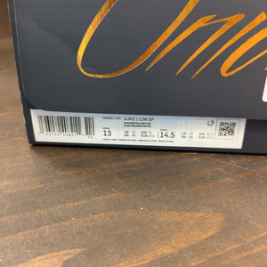 Jordan 1 Retro AJKO Low SP Union White Canvas - Image 9