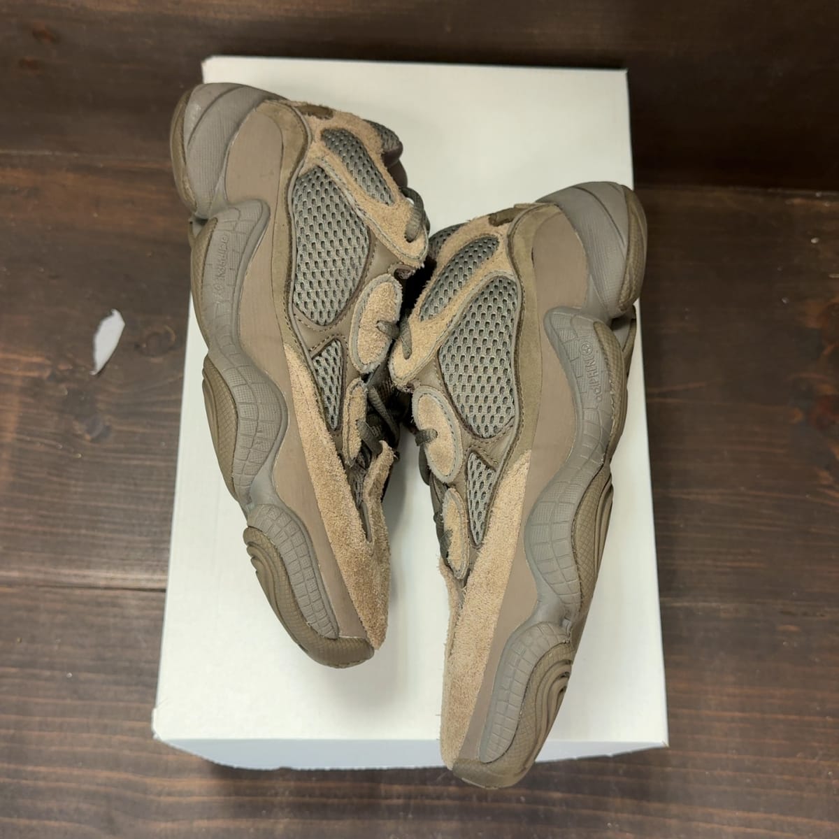 adidas Yeezy 500 Clay Brown Size 6 (Pre-Owned) - back