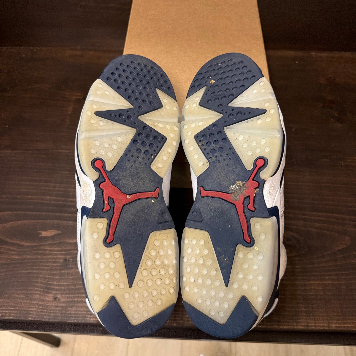 Jordan 6 Retro Olympic (2024) Size 13 (Pre-Owned) - Image 6
