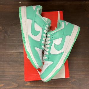Nike Dunk Low Green Glow (Women's) - Image 2