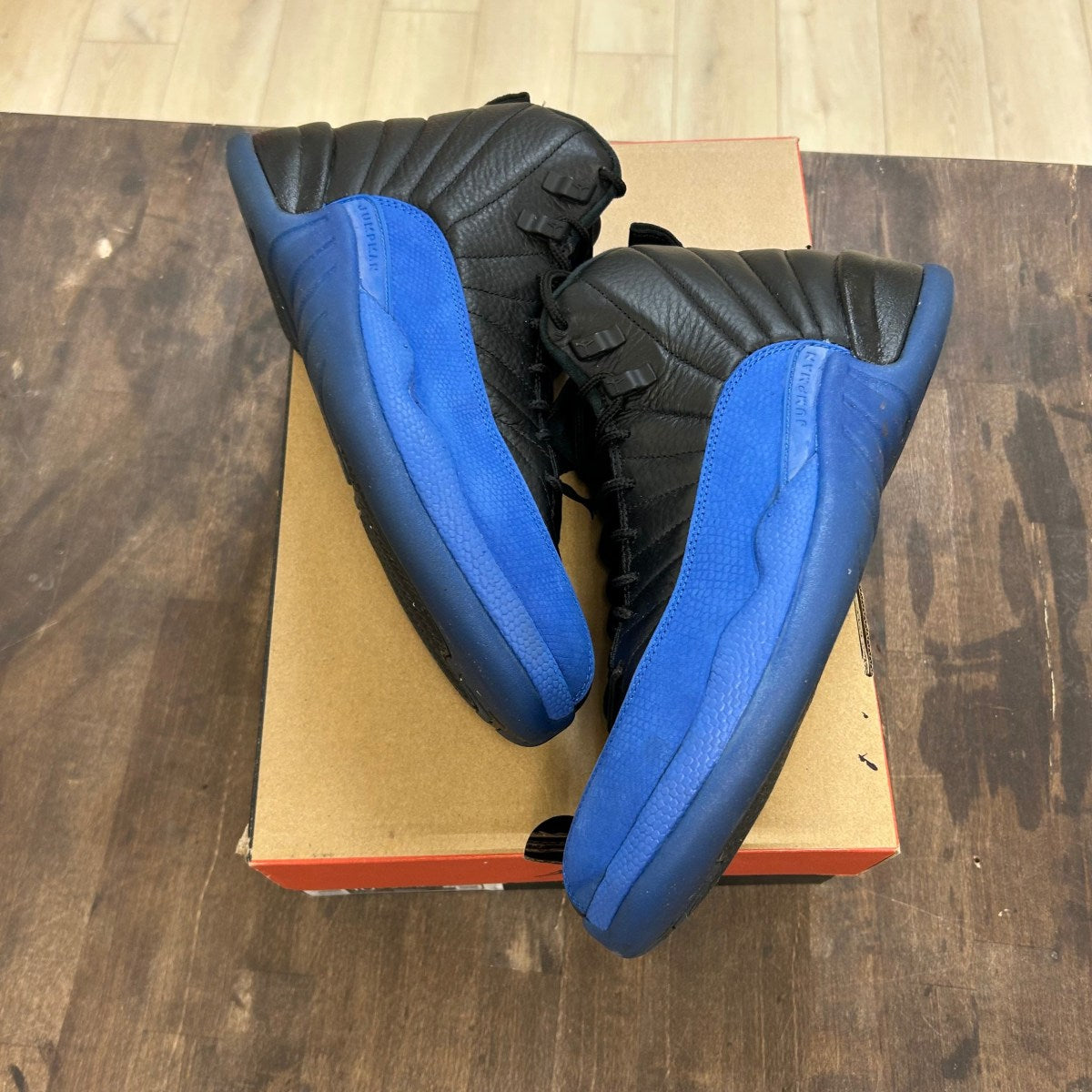 Jordan 12 Retro Black Game Royal - Image 1