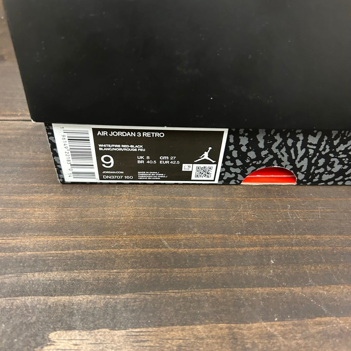 Jordan 3 Retro Fire Red (2022) - Image 7