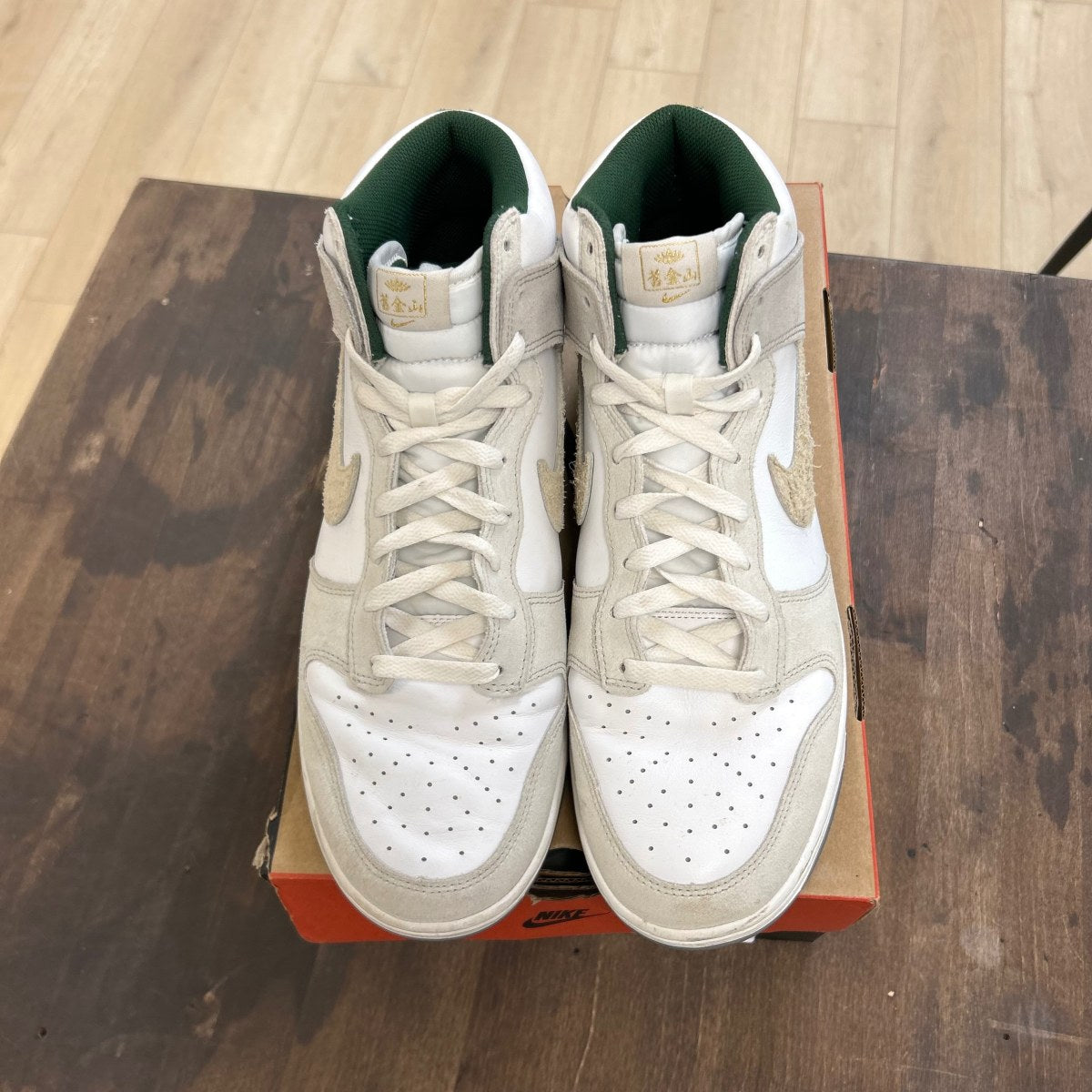 Nike Dunk High Premium San Francisco Chinatown Gold Mountain Size 12 (Pre-Owned) - Image 2