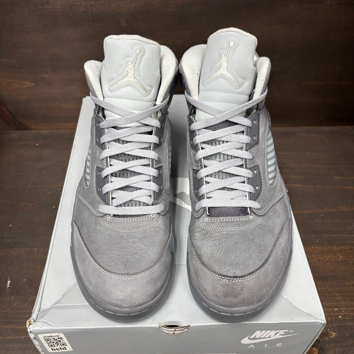 Jordan 5 Retro Wolf Grey (2026) Size 12.5 (Pre-Owned) - side