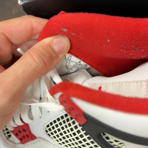 Jordan 4 Retro Fire Red (2020) Size 9.5 (Pre-Owned) - aux