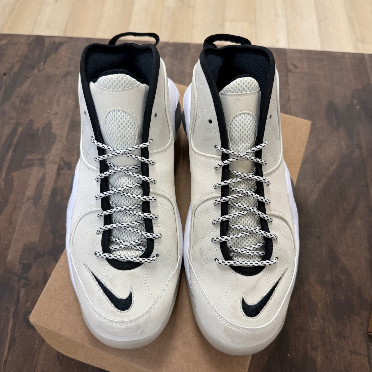 Nike Air Zoom Flight 95 Sail Pale Ivory Metallic Silver Size 13 (Pre-Owned) - Image 4