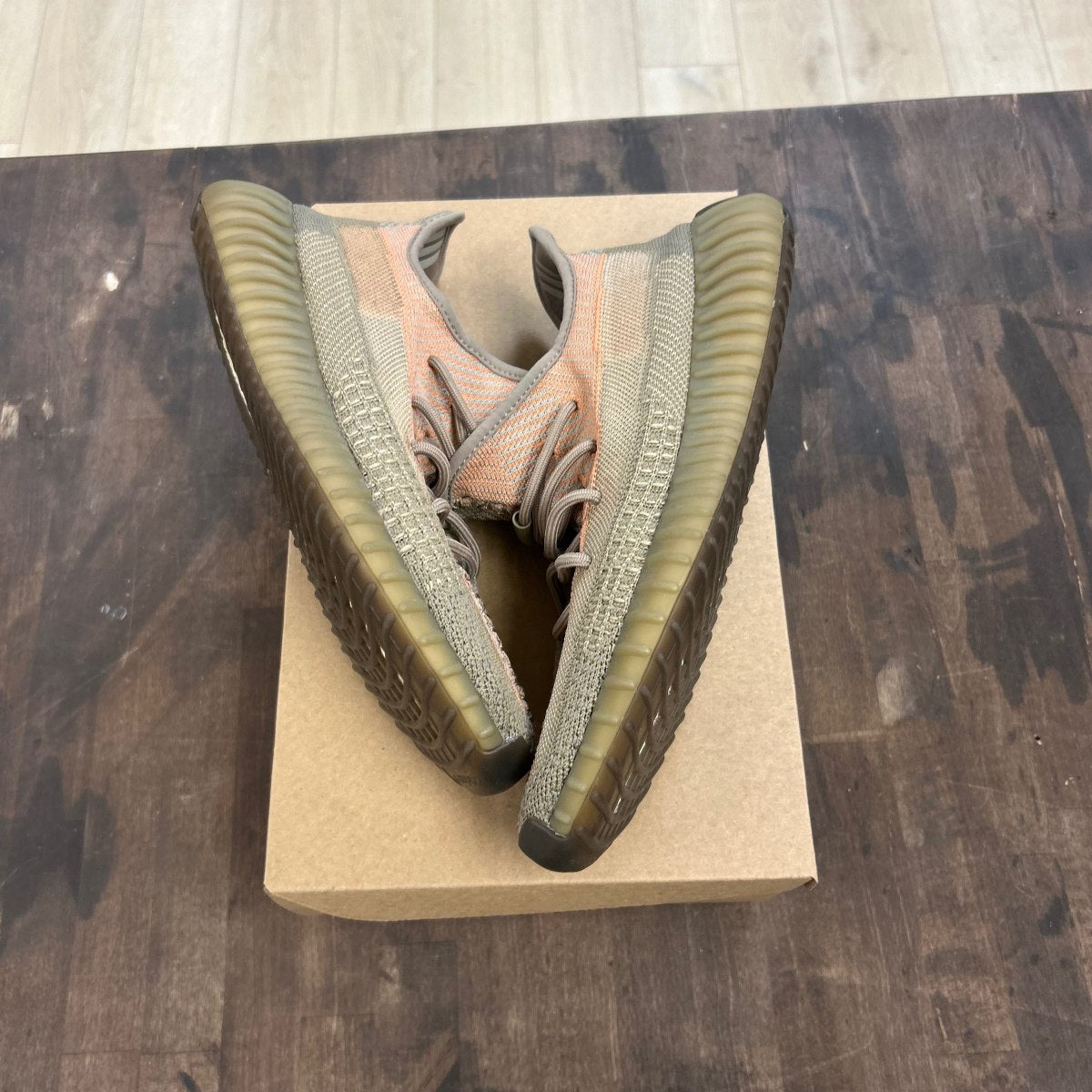 adidas Yeezy Boost 350 V2 Sand Taupe Size 10 (Pre-Owned) - Image 1