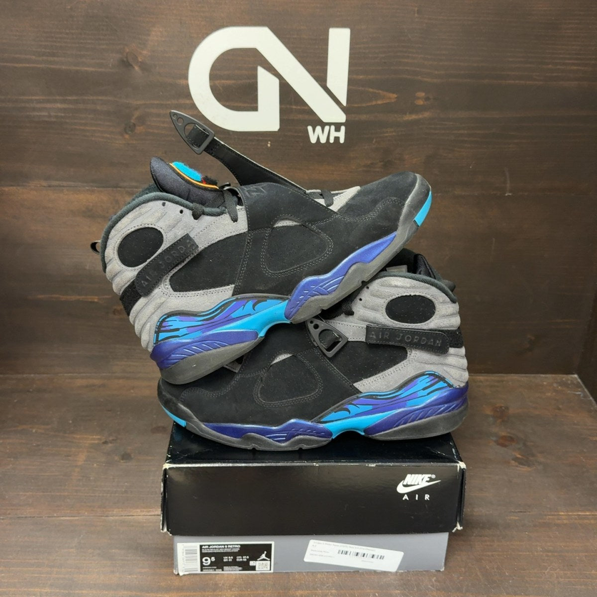 Jordan 8 Retro Aqua (2025) - Image 1
