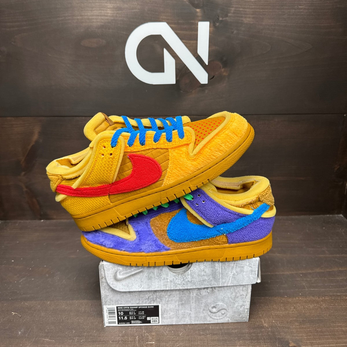 Nike Dunk Low Cactus Plant Flea Market Swamp Sponge Psychic Purple - Image 1