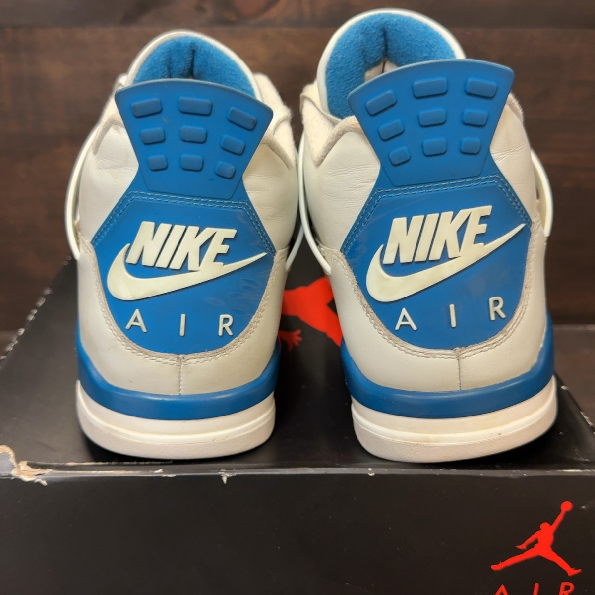 Jordan 4 Retro Military Blue (2024) Size 13 (Pre-Owned) - Image 5