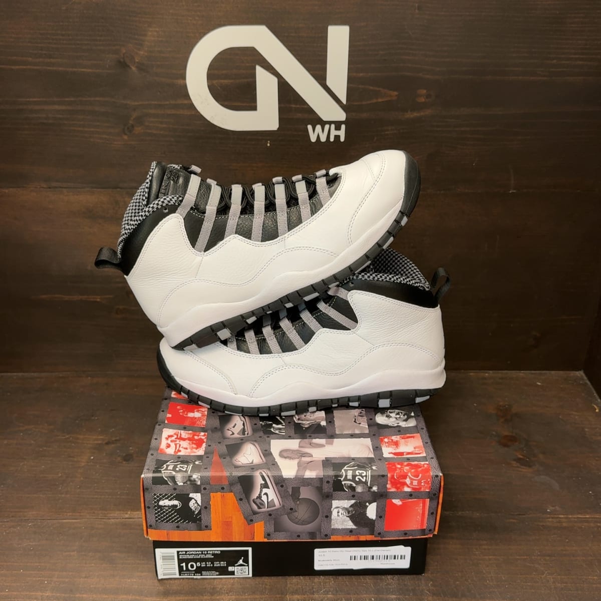 Jordan 10 Retro OG Steel (2025) Size 10.5 (Pre-Owned) - front