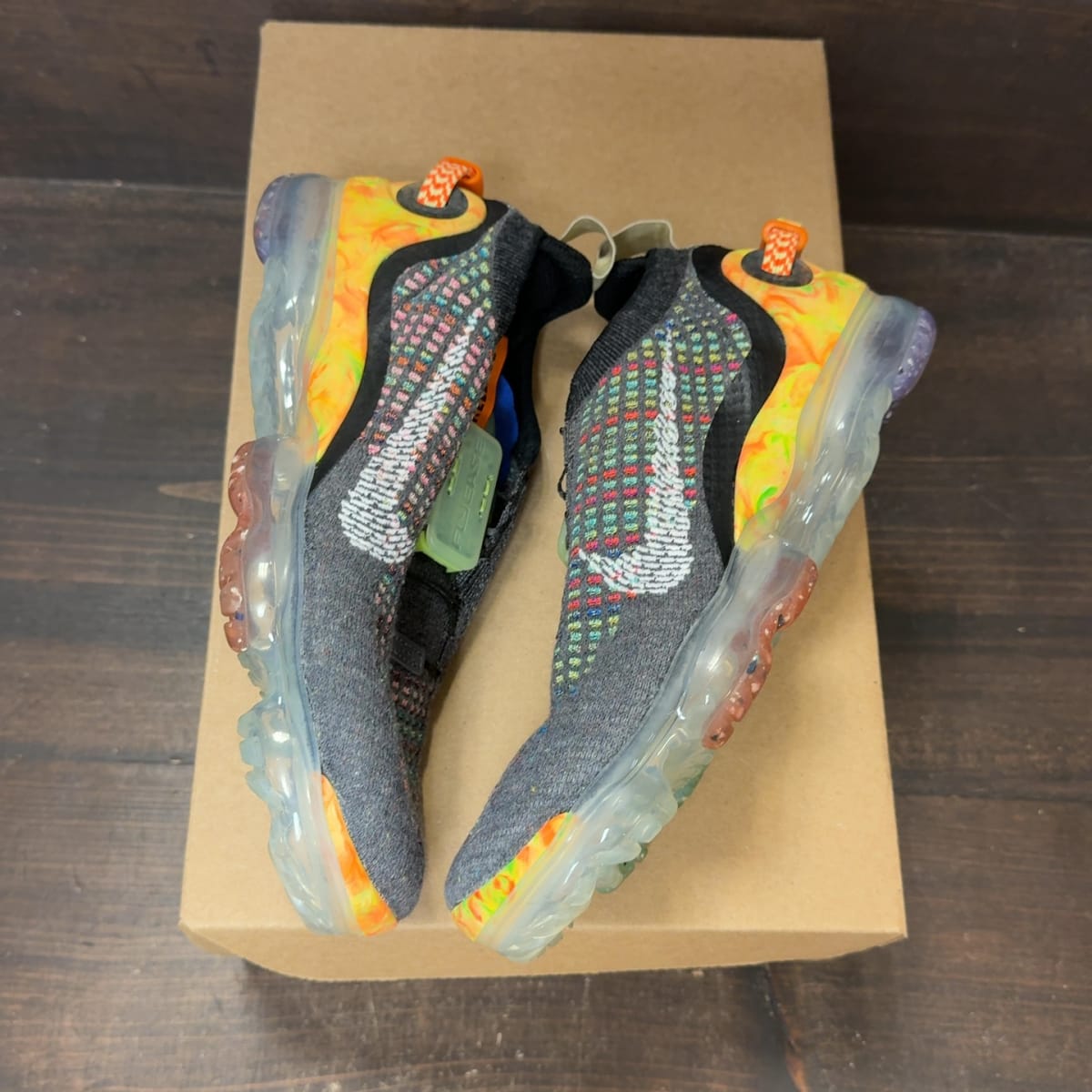 Nike Air VaporMax 2020 Flyknit Iron Grey (Women's) Size 6.5W (Pre-Owned) - back