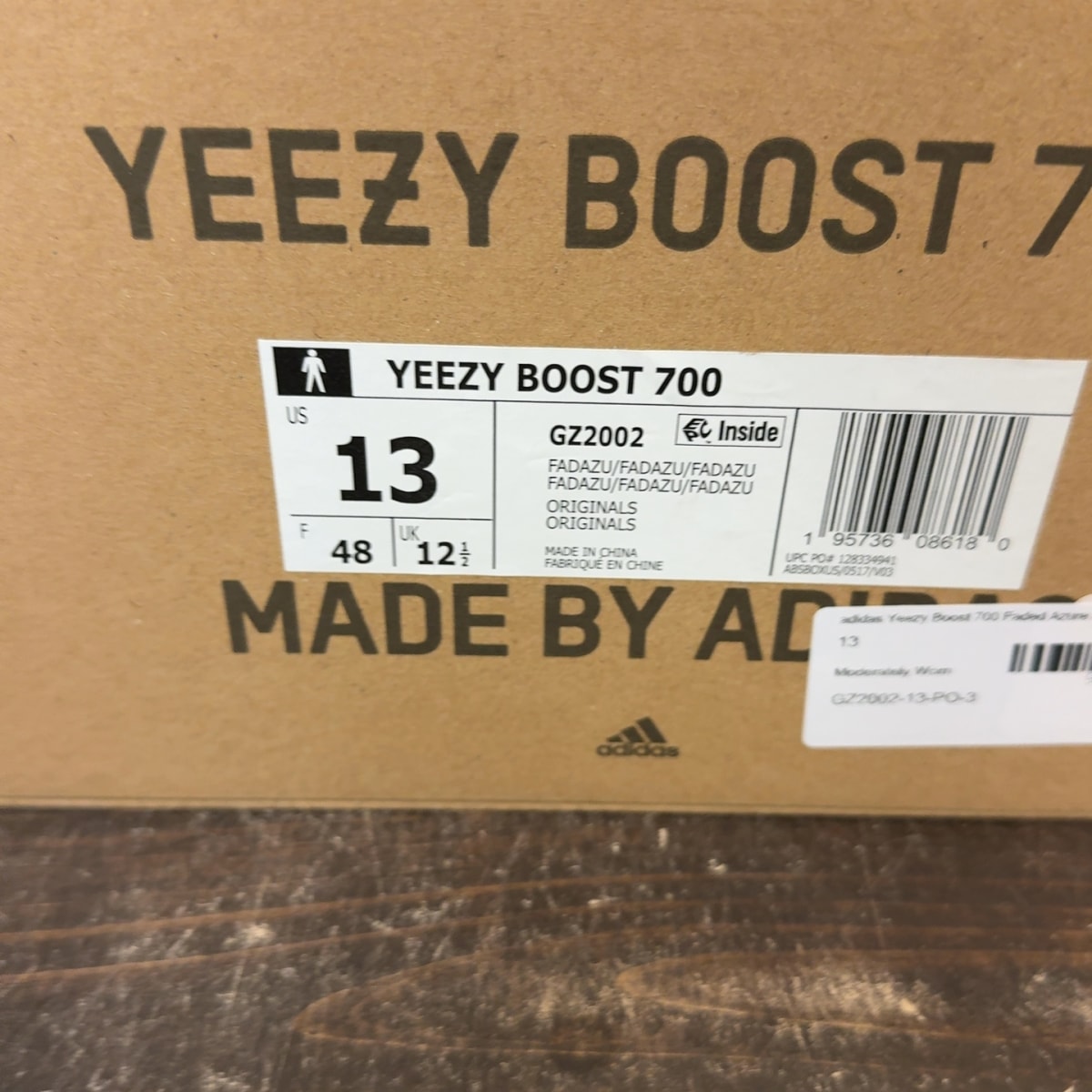 adidas Yeezy Boost 700 Faded Azure - Image 8