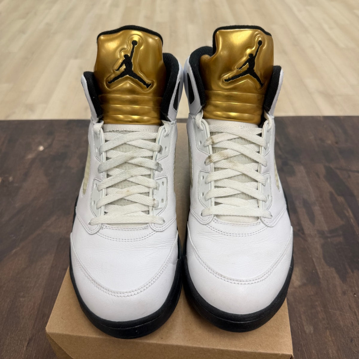 Jordan 5 Retro Olympic (2016) Size 13 (Pre-Owned) - Image 4
