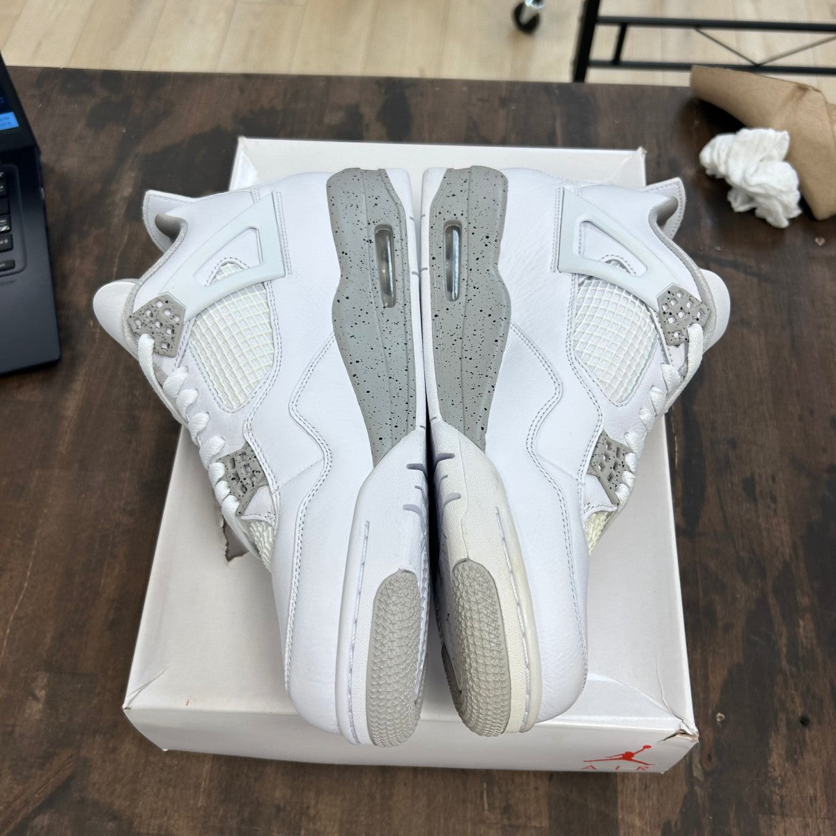 Jordan 4 Retro White Oreo (2021) - Image 3