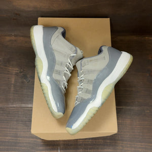 Jordan 11 Retro Low Cool Grey (GS) Size 5.5Y (Pre-Owned) - Image 2
