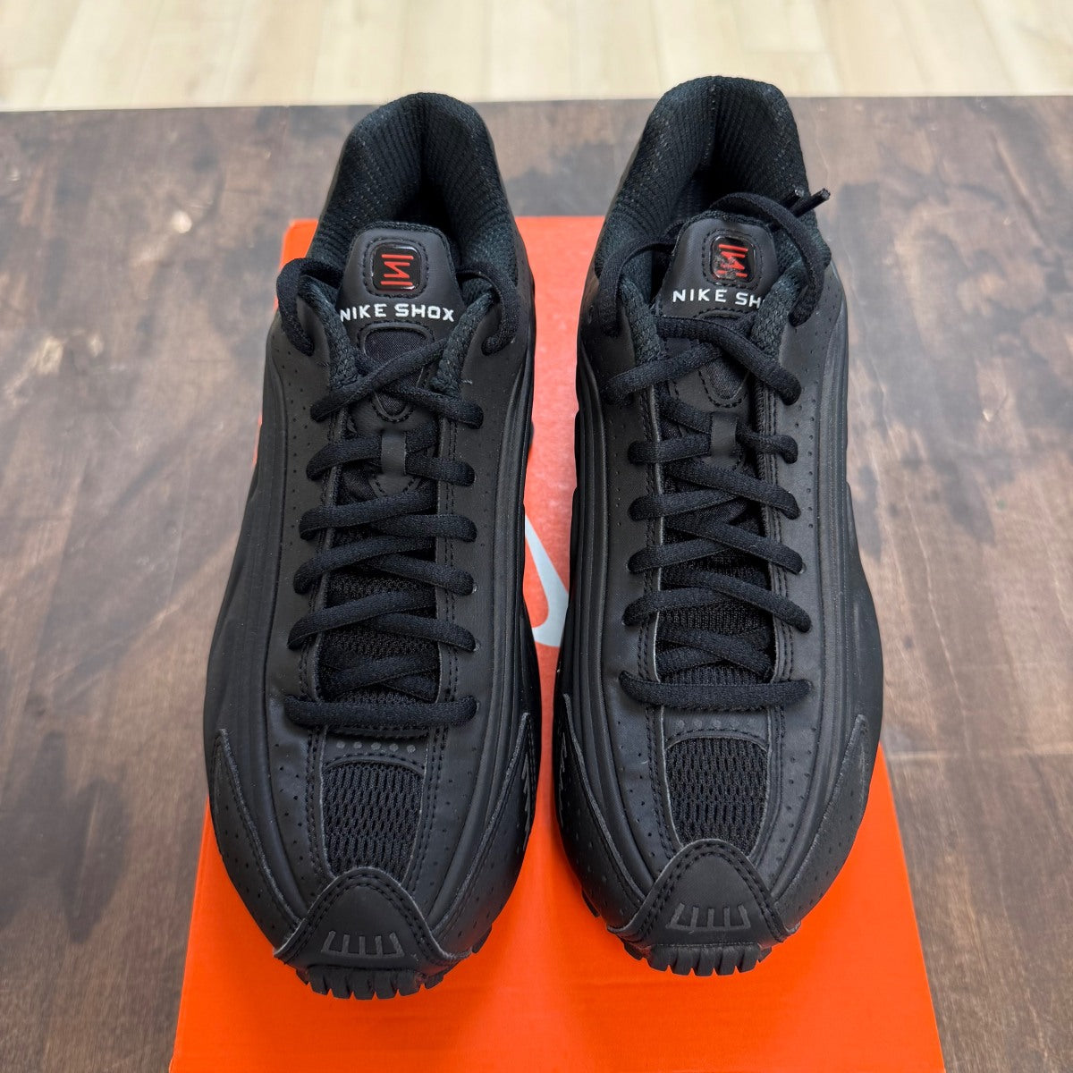 Nike Shox R4 Black (Women's) - Image 2