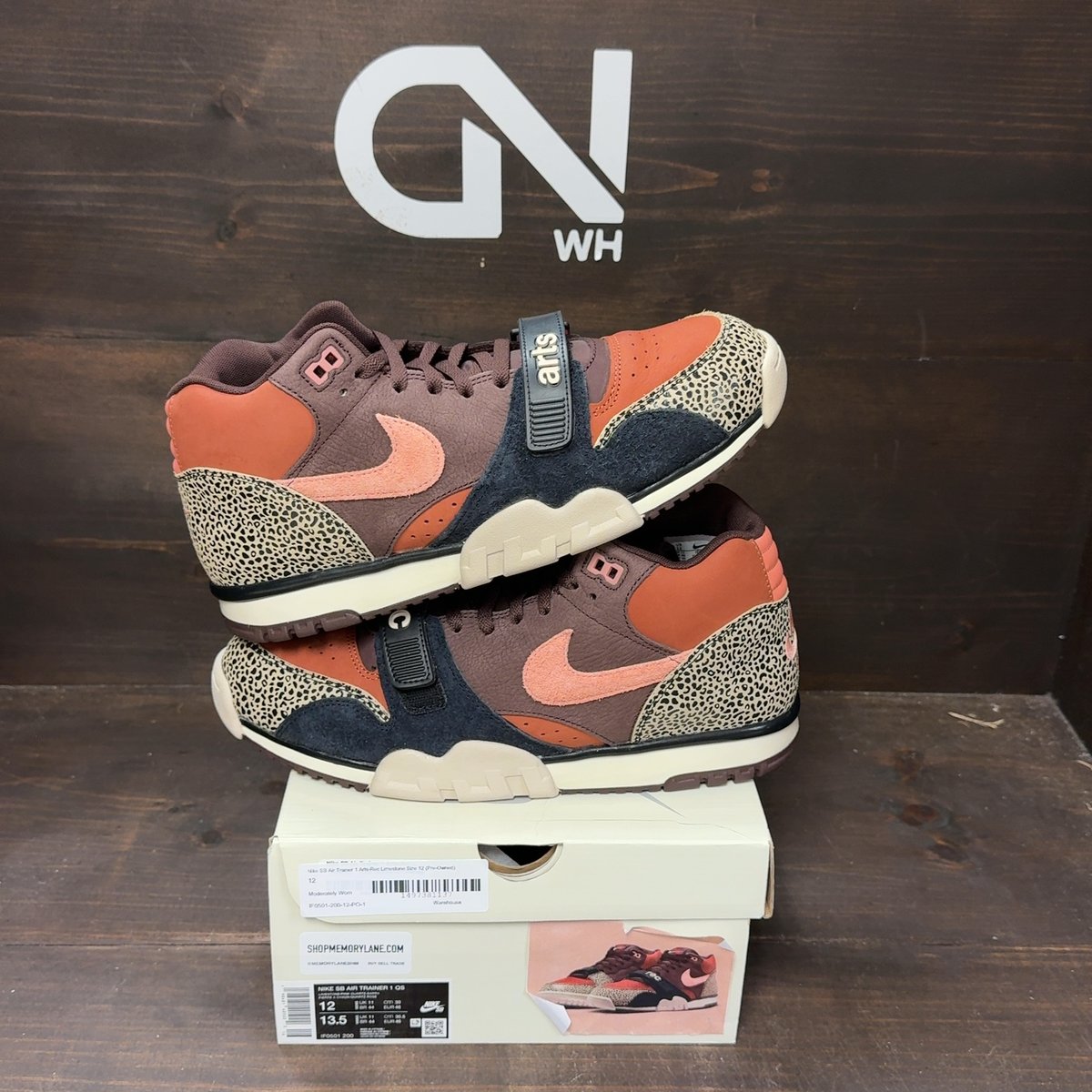 Nike SB Air Trainer 1 Arts-Rec Limestone Size 12 (Pre-Owned) - front