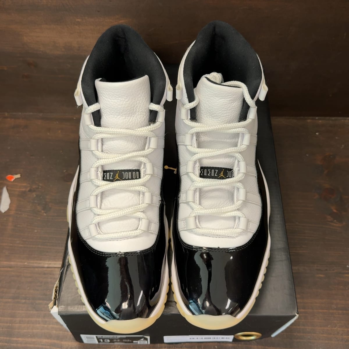 Jordan 11 Retro DMP Gratitude (2023) Size 13 (Pre-Owned) - tag