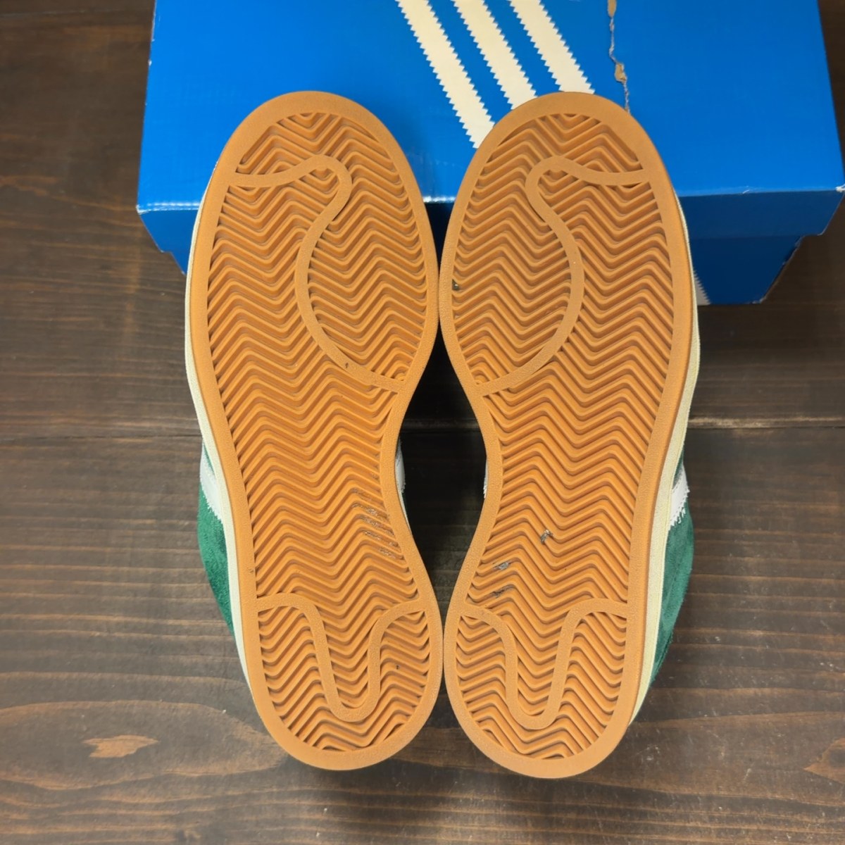 adidas Campus 00s Dark Green Cloud White Size 6.5 (Pre-Owned) - aux