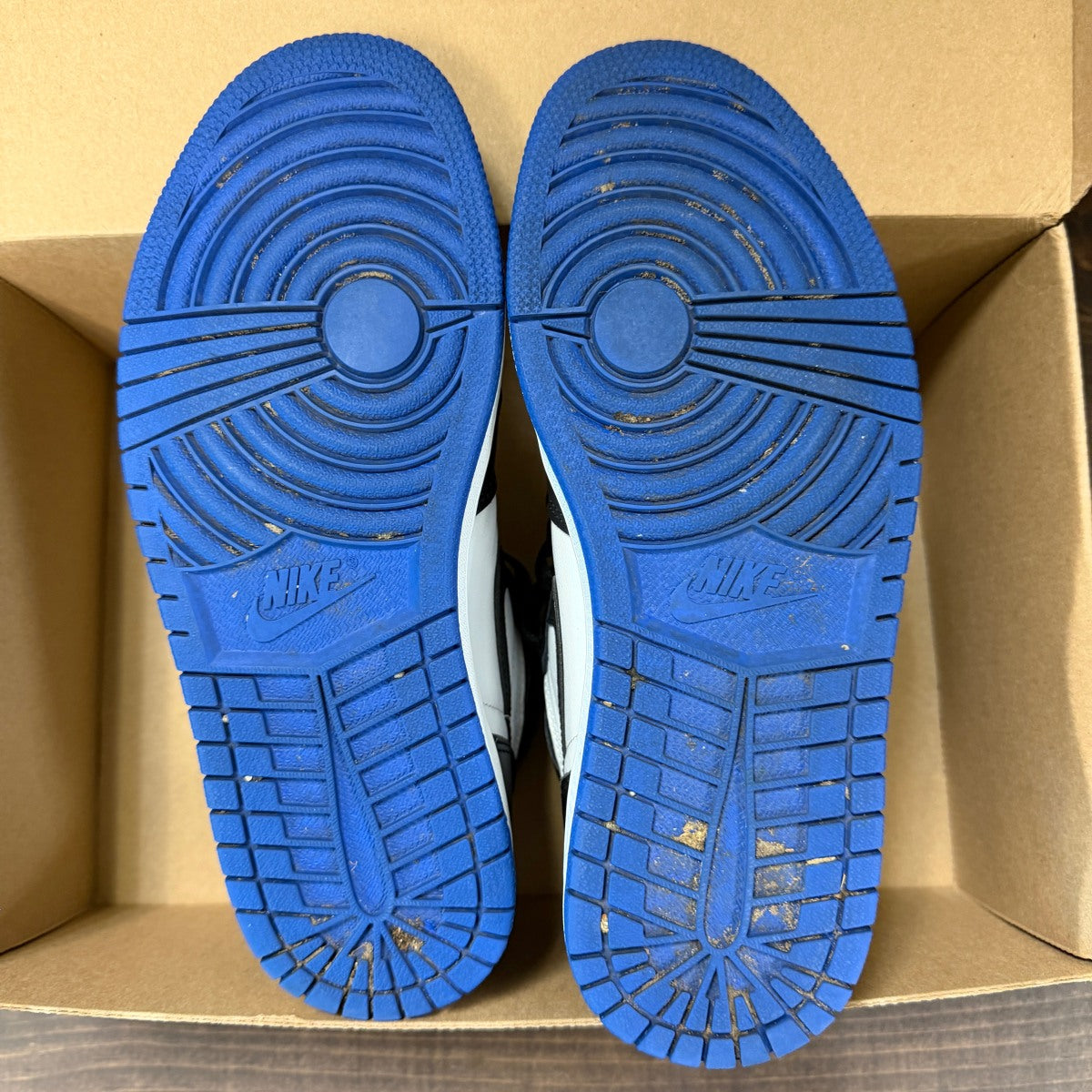 Jordan 1 Retro High Royal Toe Size 7 (Pre-Owned) - Image 6