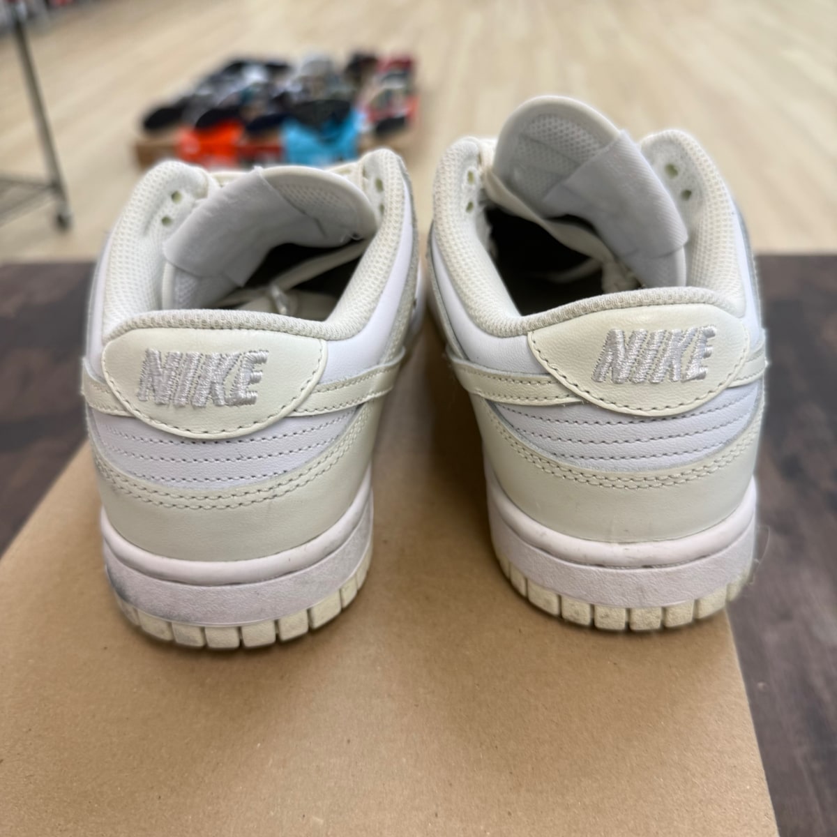 Nike Dunk Low Retro Coconut Milk (Women's) Size 6W (Pre-Owned) - Image 4