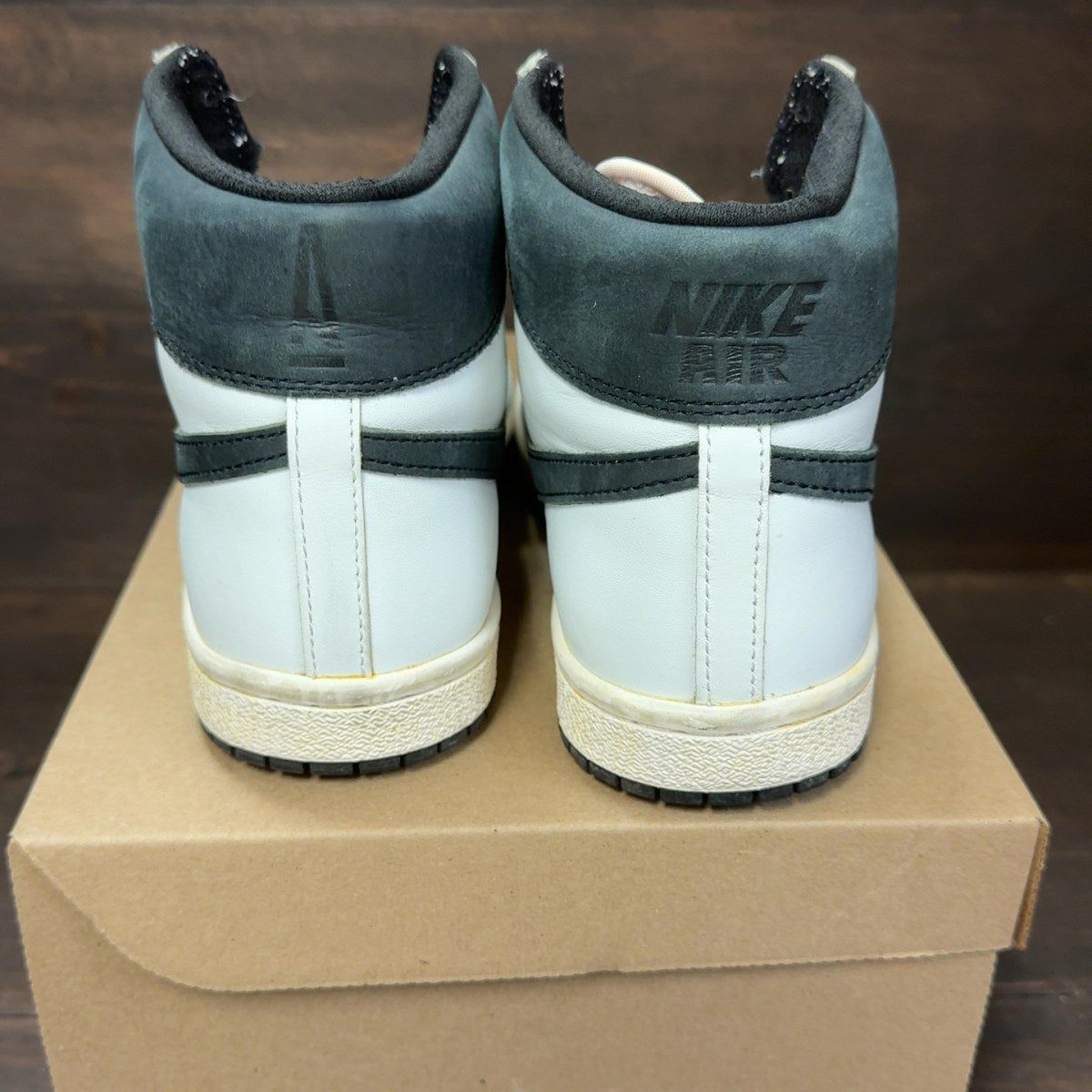 Nike Jordan Air Ship PE SP A Ma Maniére White Black Size 8 (Pre-Owned) - Image 5