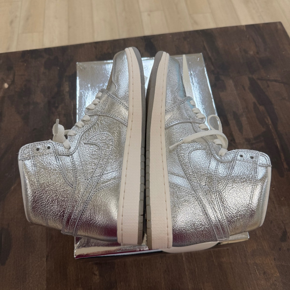 Jordan 1 Retro High OG Chrome (Women's) - Image 5