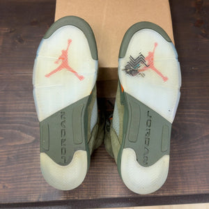 Jordan 5 Retro Olive (2024) (GS) Size 7Y (Pre-Owned) - Image 8