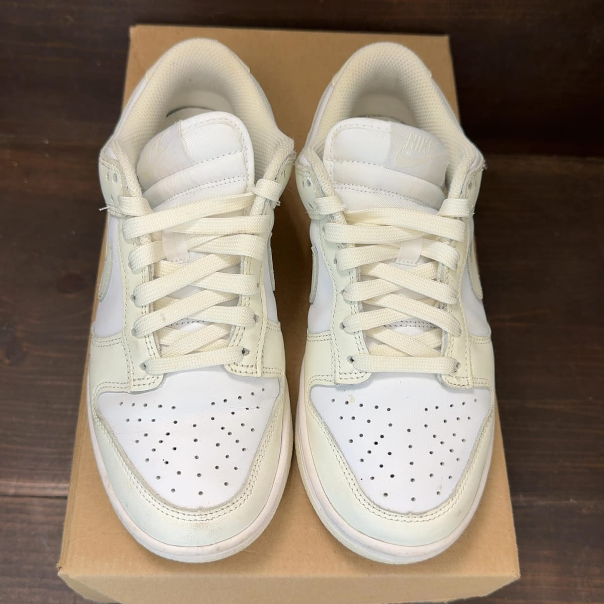 Nike Dunk Low Retro Coconut Milk (Women's) Size 6W (Pre-Owned) - tag