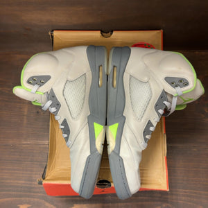 Jordan 5 Retro Green Bean (2022) Size 13 (Pre-Owned) - aux