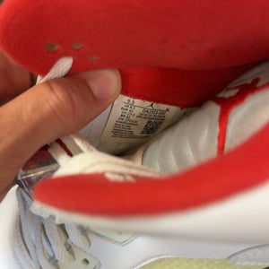 Jordan 5 Retro Fire Red Silver Tongue (2020) Size 9.5 (Pre-Owned) - aux