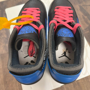 Jordan 2 Retro Low SP Off-White Black Blue - Image 2