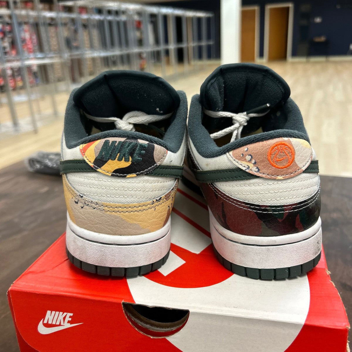 Nike Dunk Low SE Sail Multi-Camo - Image 4