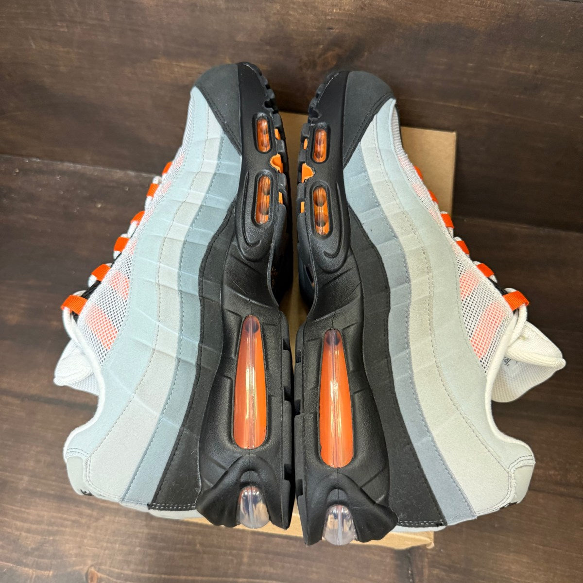 Nike Air Max 95 OG Big Bubble Bright Mandarin (2025) Size 14 (Pre-Owned) - Image 5