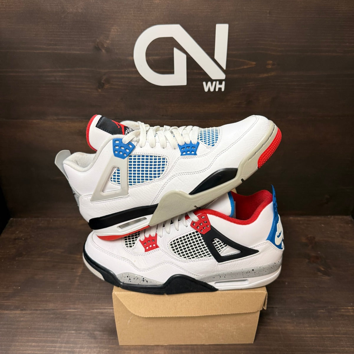 Jordan 4 Retro What The Size 11.5 (Pre-Owned) - Image 1