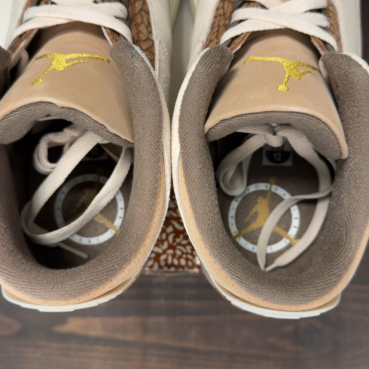Jordan 3 Retro Palomino Size 12 (Pre-Owned) - aux